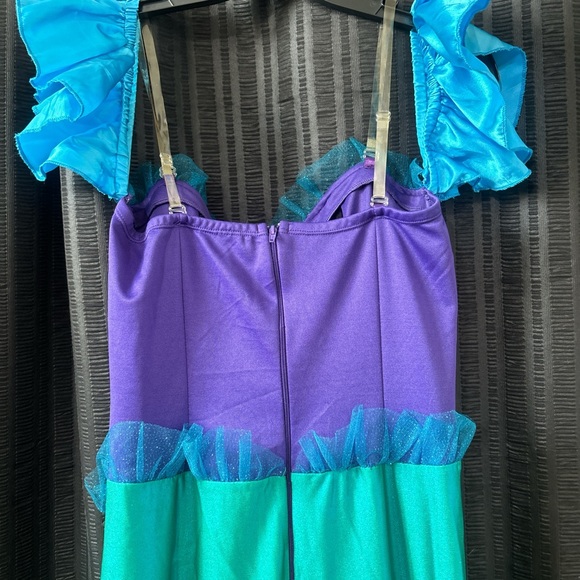Disney little mermaid Ariel women’s costume size large adult 12-14 - Picture 5 of 11